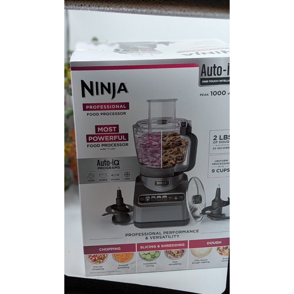 Ninja Professional 9-Cup Food Processor | 1000W Auto-iQ | NEW in Box